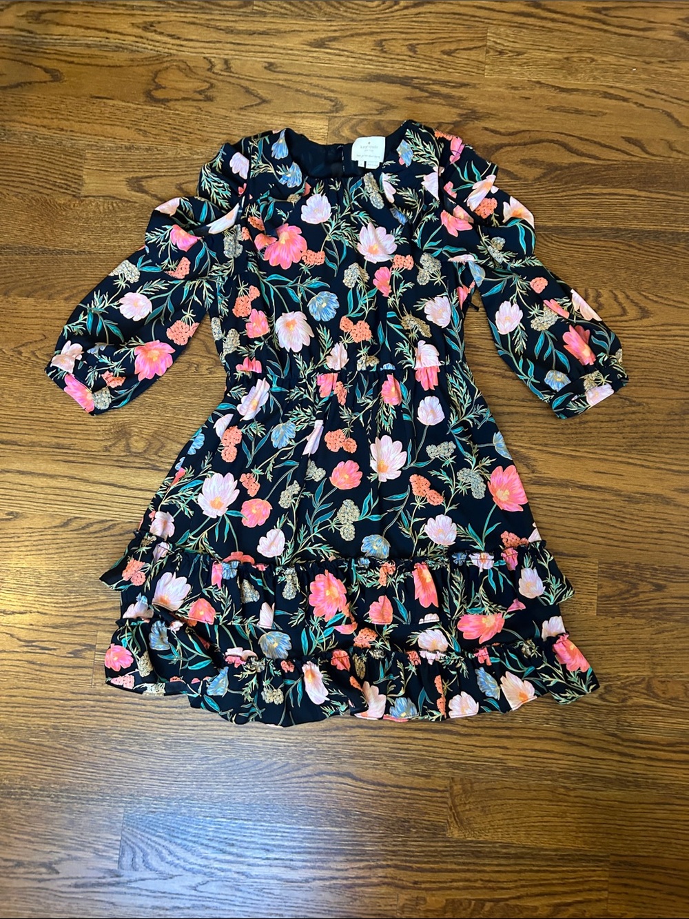 Kate Spade Blossom Cold Shoulder Dress size 8 - Picture 3 of 9